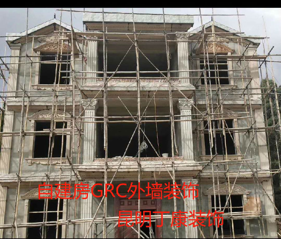 房屋改造昆明grc线条厂家         云南昆明丁康装饰grc线条外墙材料